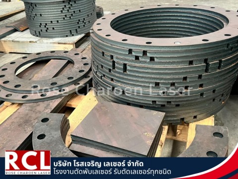 รับตัดเหล็กหนา